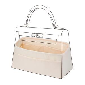 2853 Bag Organizer Insert, Silk Purse Organizer, Luxury Handbag Tote in Bag